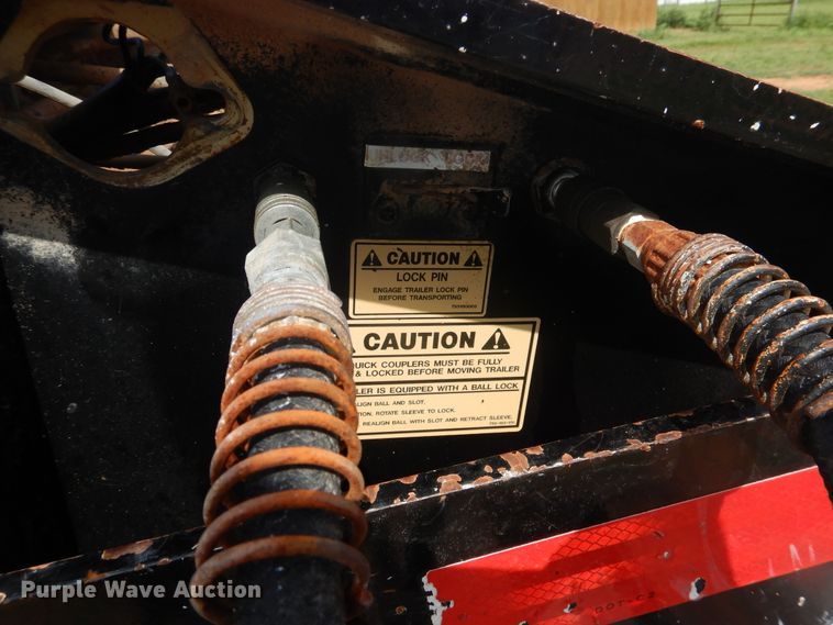 image for item DM6266 2007 Trail King HD110HDG  lowboy equipment trailer