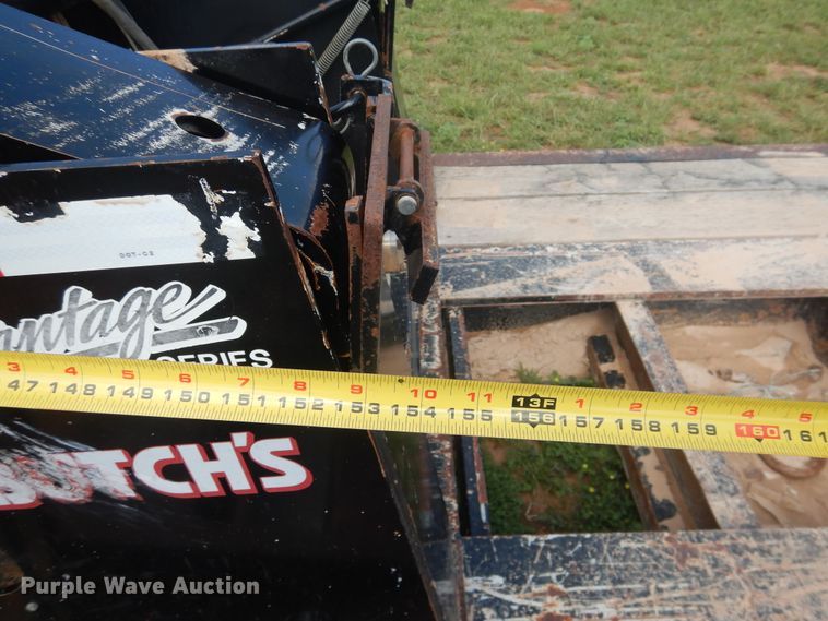 image for item DM6266 2007 Trail King HD110HDG  lowboy equipment trailer