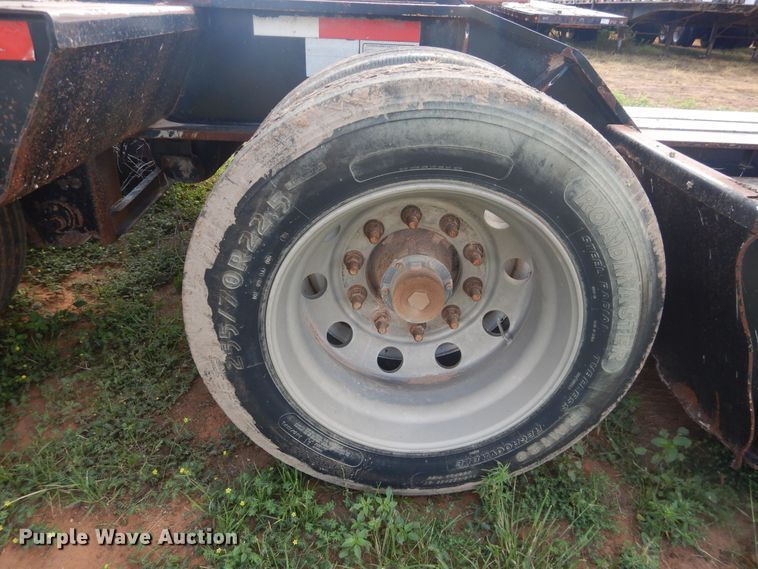 image for item DM6266 2007 Trail King HD110HDG  lowboy equipment trailer