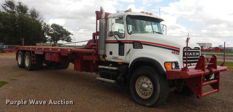 image for item DM6277 2007 Mack CV713  roll-off container truck