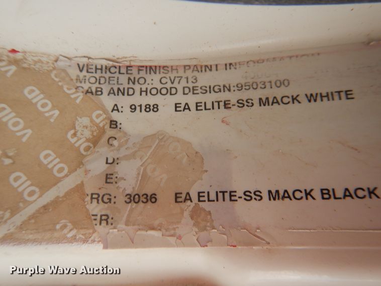 image for item DM6277 2007 Mack CV713  roll-off container truck