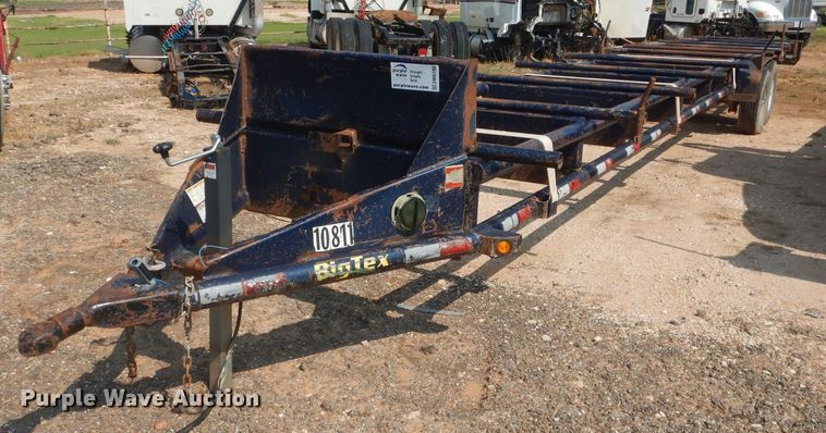 image for item DM6280 2012 Bix Tex  pipe trailer