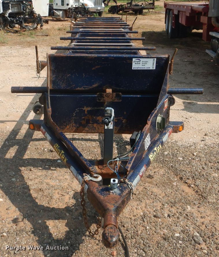 image for item DM6280 2012 Bix Tex  pipe trailer