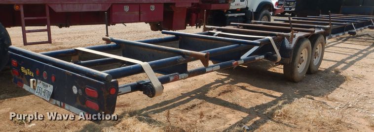 image for item DM6280 2012 Bix Tex  pipe trailer
