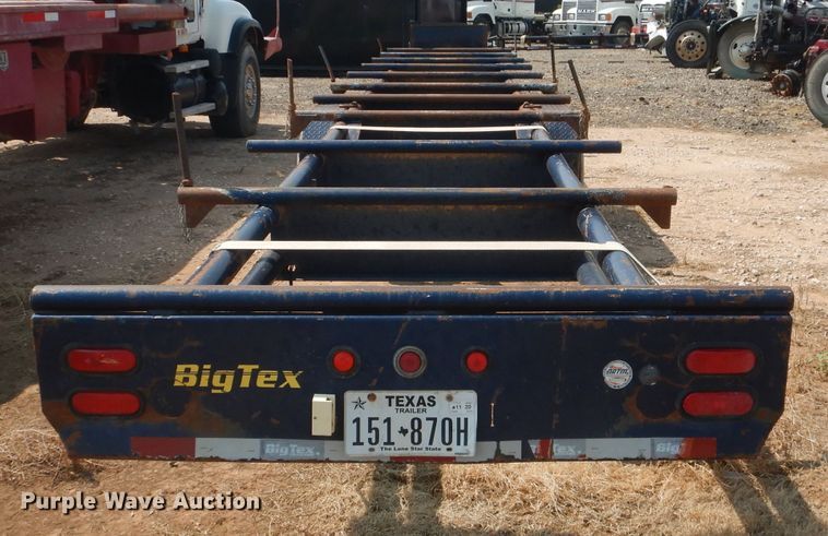 image for item DM6280 2012 Bix Tex  pipe trailer