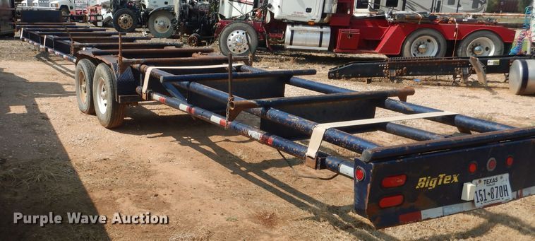image for item DM6280 2012 Bix Tex  pipe trailer