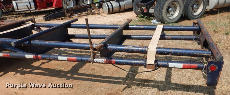 image for item DM6280 2012 Bix Tex  pipe trailer