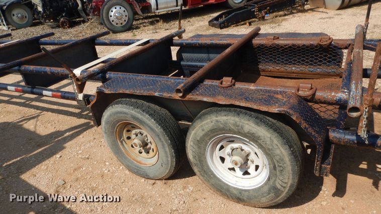 image for item DM6280 2012 Bix Tex  pipe trailer