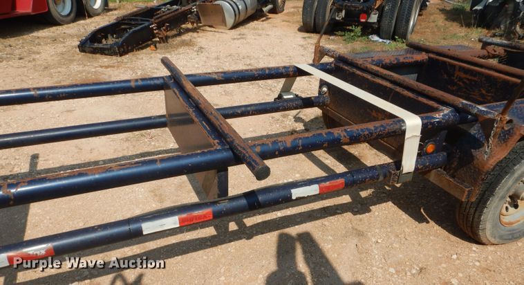 image for item DM6280 2012 Bix Tex  pipe trailer