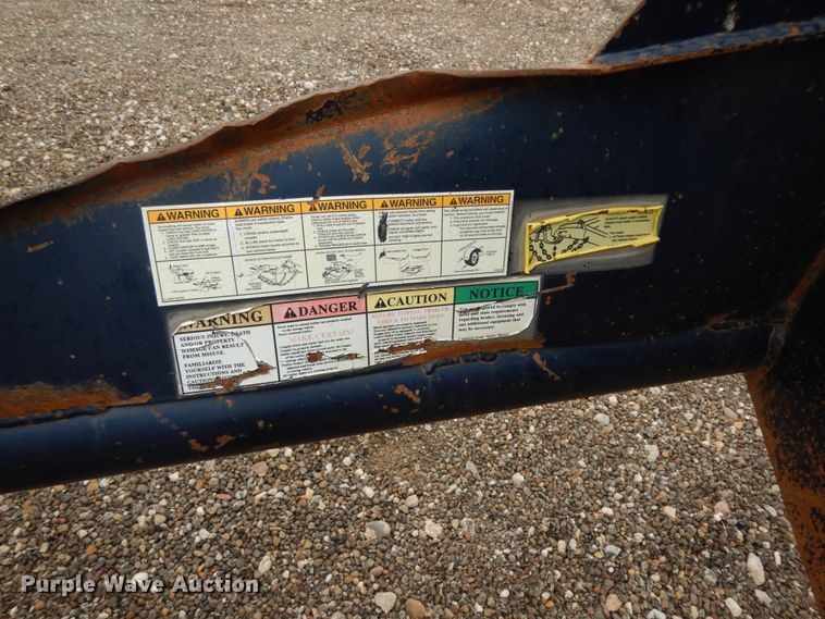 image for item DM6280 2012 Bix Tex  pipe trailer