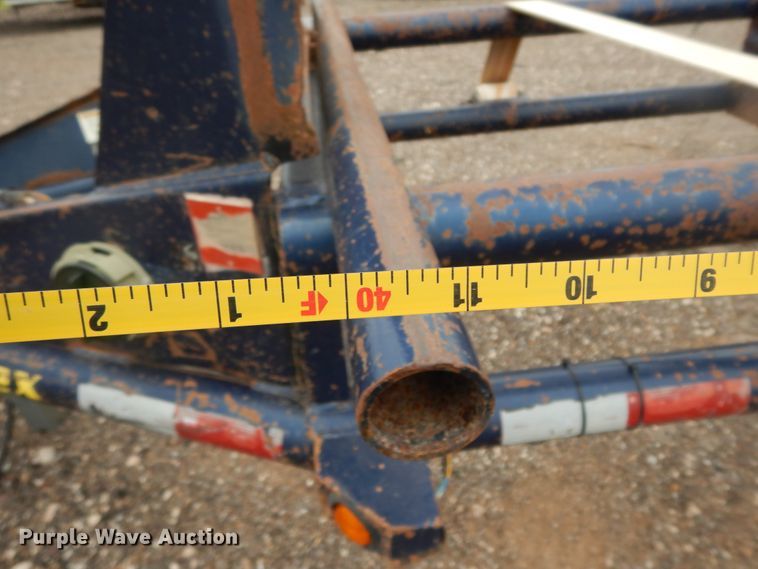 image for item DM6280 2012 Bix Tex  pipe trailer