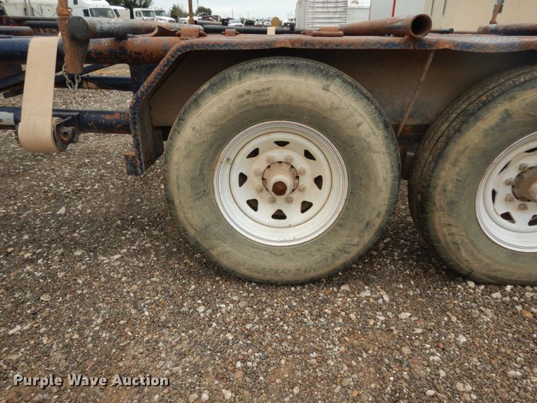 image for item DM6280 2012 Bix Tex  pipe trailer