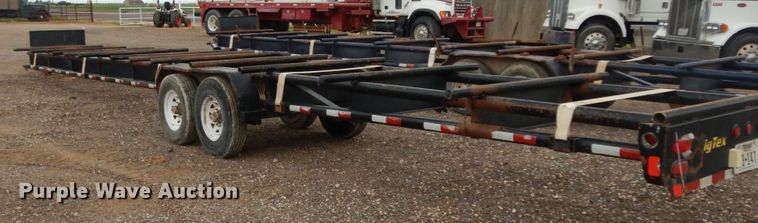 image for item DM6281 Bix Tex  pipe trailer