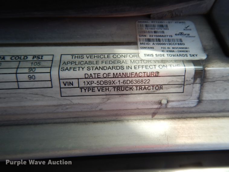 image for item DM6289 2006 Peterbilt 379  semi truck