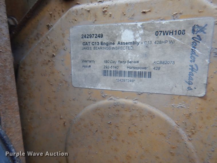 image for item FI9153 2007 Peterbilt 386  semi truck