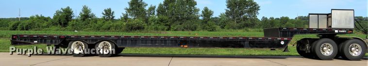 image for item FP9327 2014 Trail-Eze TE80HT  drop deck equipment trailer