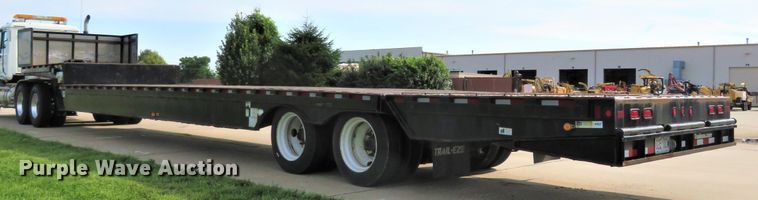 image for item FP9327 2014 Trail-Eze TE80HT  drop deck equipment trailer