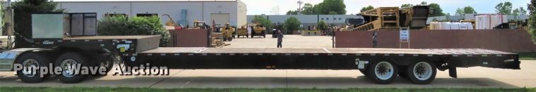 image for item FP9327 2014 Trail-Eze TE80HT  drop deck equipment trailer