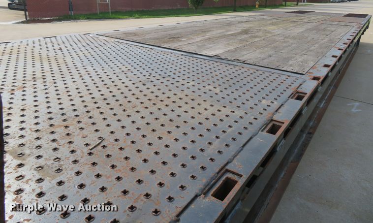 image for item FP9327 2014 Trail-Eze TE80HT  drop deck equipment trailer