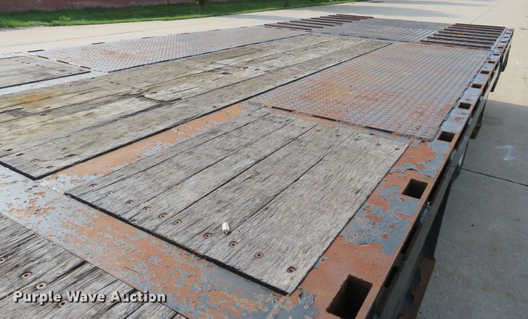 image for item FP9327 2014 Trail-Eze TE80HT  drop deck equipment trailer