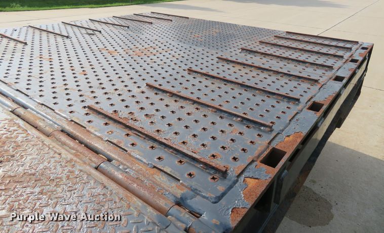 image for item FP9327 2014 Trail-Eze TE80HT  drop deck equipment trailer