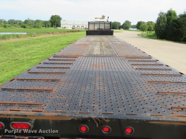 image for item FP9327 2014 Trail-Eze TE80HT  drop deck equipment trailer