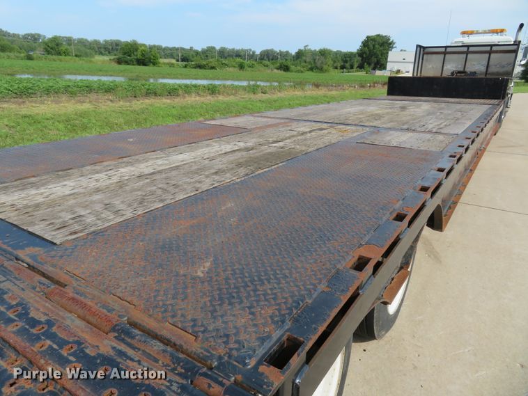 image for item FP9327 2014 Trail-Eze TE80HT  drop deck equipment trailer