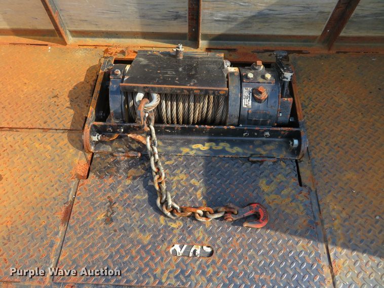 image for item FP9327 2014 Trail-Eze TE80HT  drop deck equipment trailer