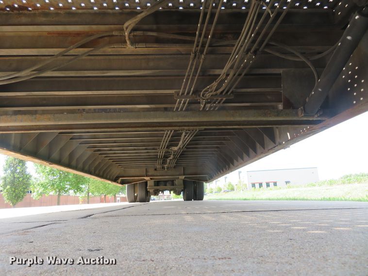 image for item FP9327 2014 Trail-Eze TE80HT  drop deck equipment trailer