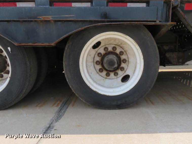 image for item FP9327 2014 Trail-Eze TE80HT  drop deck equipment trailer