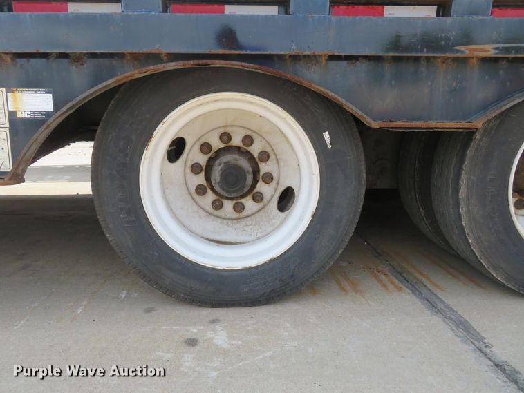 image for item FP9327 2014 Trail-Eze TE80HT  drop deck equipment trailer