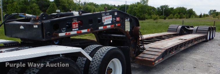 image for item HT9252 2013 Dragon Products Heavy Haul  lowboy equipment trailer