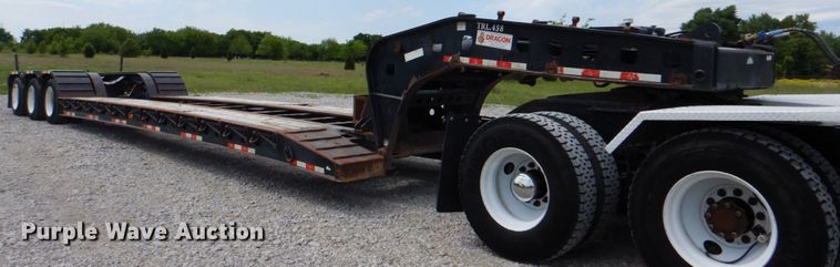 image for item HT9252 2013 Dragon Products Heavy Haul  lowboy equipment trailer
