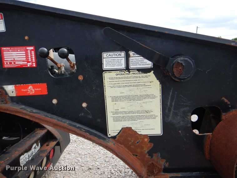 image for item HT9252 2013 Dragon Products Heavy Haul  lowboy equipment trailer