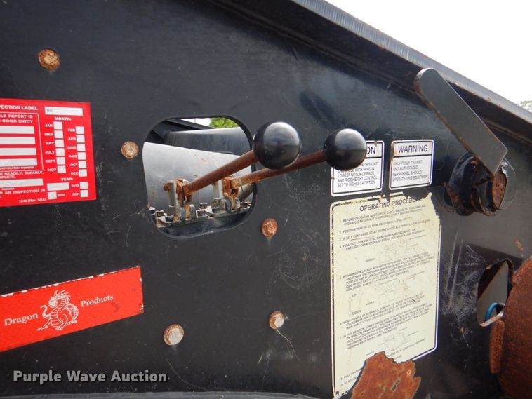 image for item HT9252 2013 Dragon Products Heavy Haul  lowboy equipment trailer