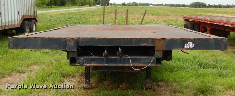 image for item II9638 1988 ASI  drop deck trailer