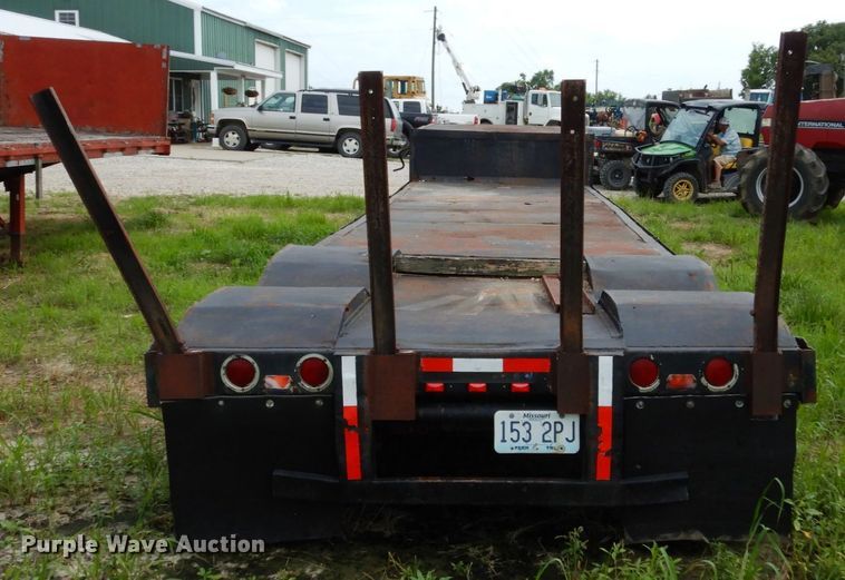 image for item II9638 1988 ASI  drop deck trailer