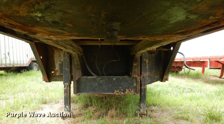 image for item II9638 1988 ASI  drop deck trailer