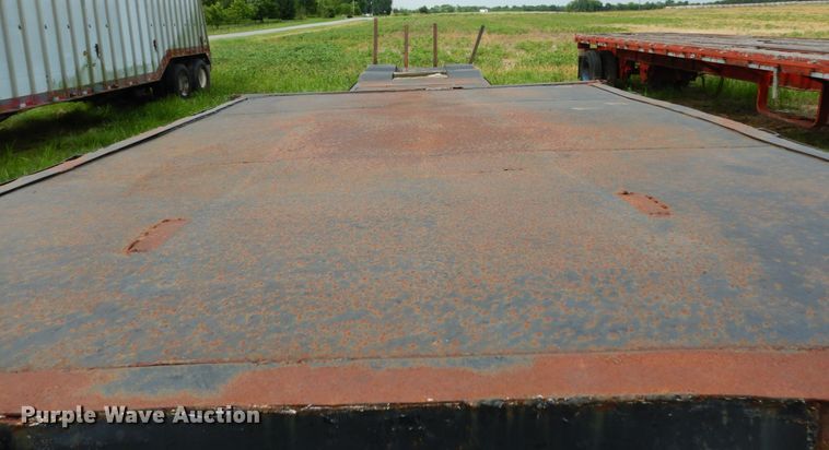 image for item II9638 1988 ASI  drop deck trailer