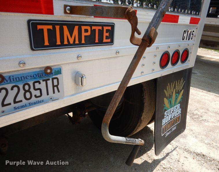 image for item IL9865 2016 Timpte  grain trailer