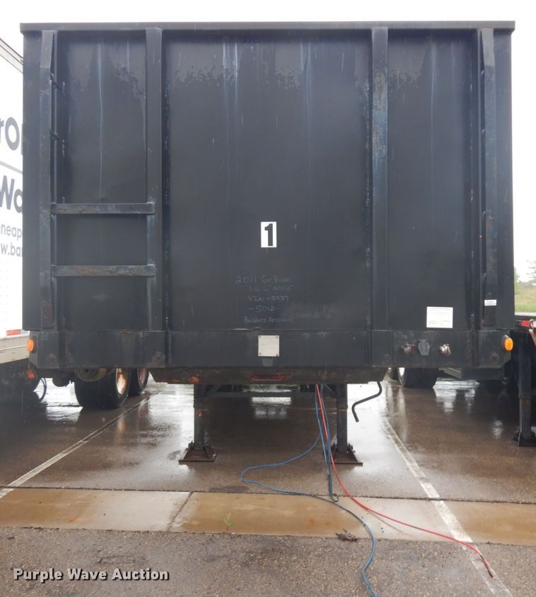 image for item IL9875 2011 Great Dane  flatbed trailer
