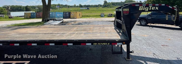 image for item IR9522 2017 Big Tex 22GN-35BK-5MR  equipment trailer