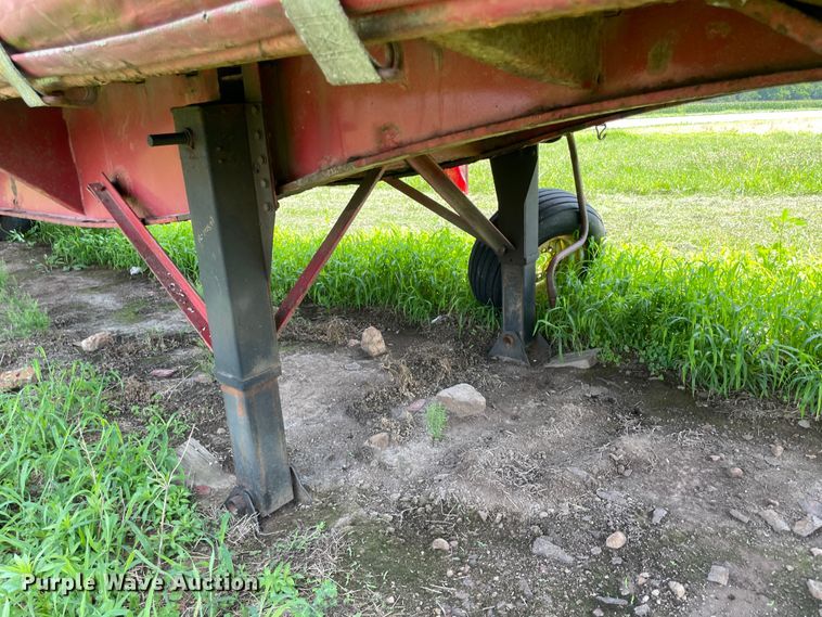 image for item IR9526 1996 Utility Trailer TS2CHE  side curtain trailer