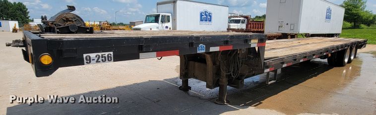 image for item KD9379 1999 Ledwell  drop deck trailer