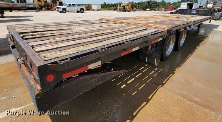image for item KD9379 1999 Ledwell  drop deck trailer