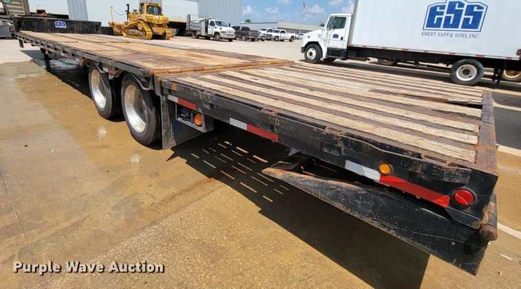 image for item KD9379 1999 Ledwell  drop deck trailer