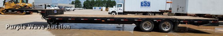 image for item KD9379 1999 Ledwell  drop deck trailer