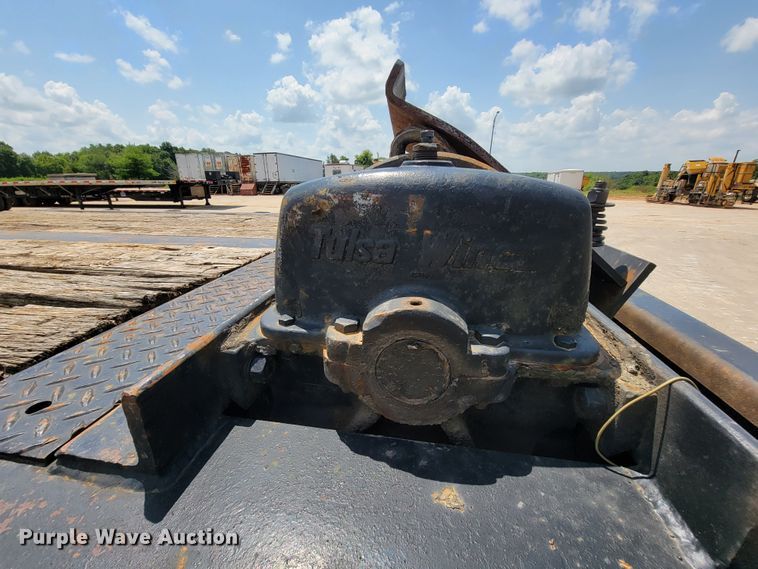 image for item KD9379 1999 Ledwell  drop deck trailer