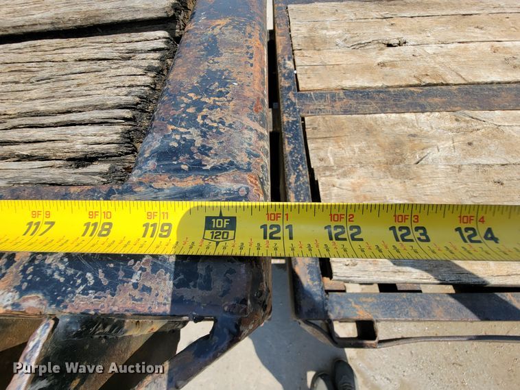 image for item KD9379 1999 Ledwell  drop deck trailer