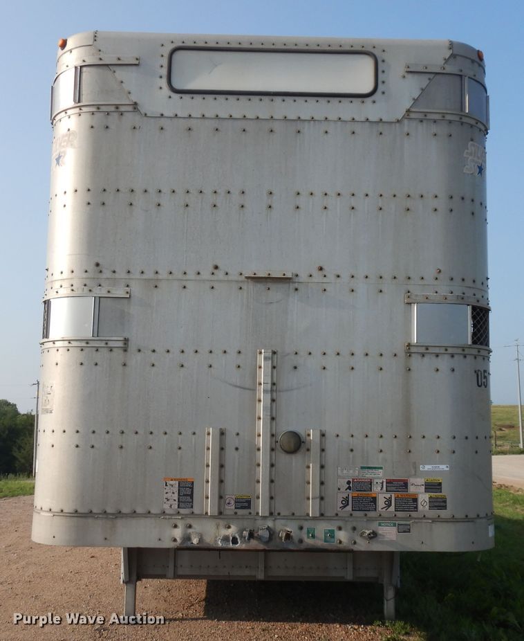 image for item KU9438 2005 Wilson PSDCL-402H  livestock trailer